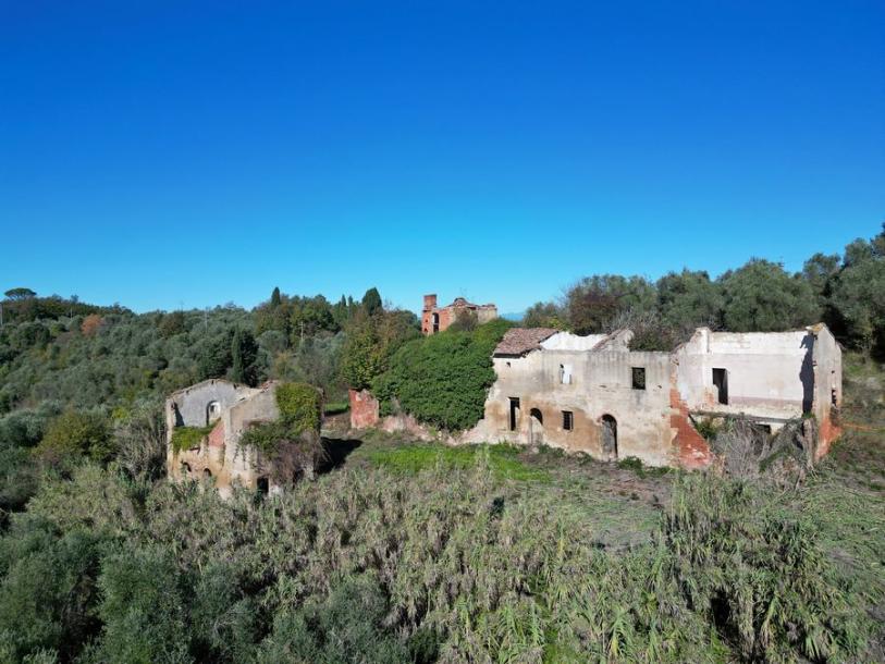 Land with large ruin for construction near San Miniato, Pisa-13