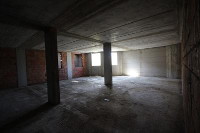 Unfinished farmhouse with olive grove