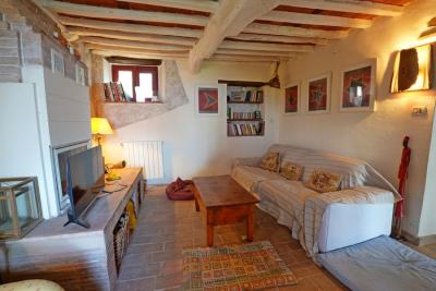 Stone house with sea view and garden near Massarosa, Versilia