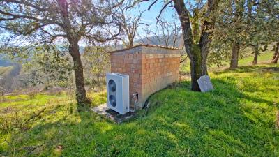 Unfinished country house near Pomarance