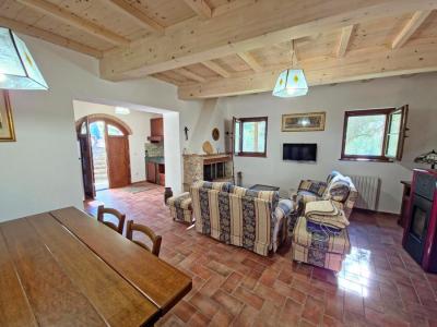 Two restored stone houses between Lucca and Camaiore