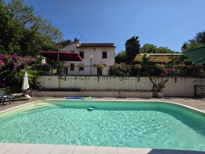 Vila s bazénem u Gabbro