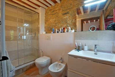 Stone house with sea view and garden near Massarosa, Versilia