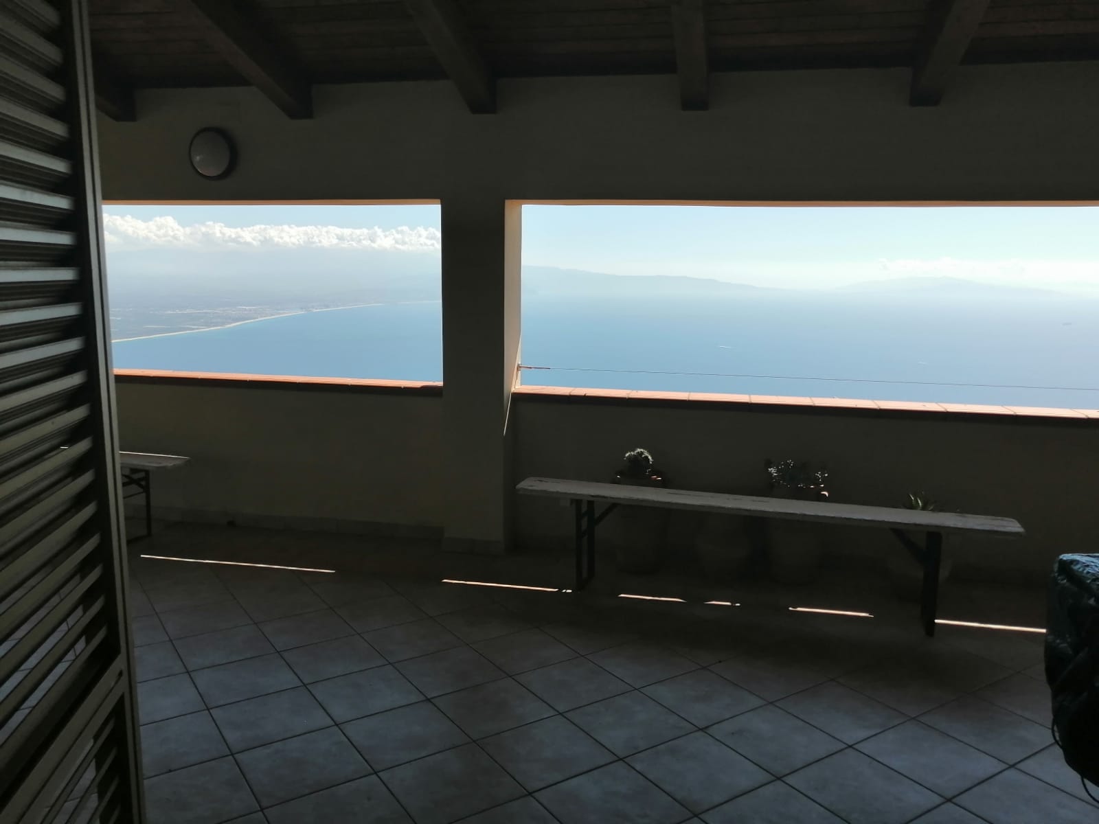 Vila s výhledem na moře v Kalábrii