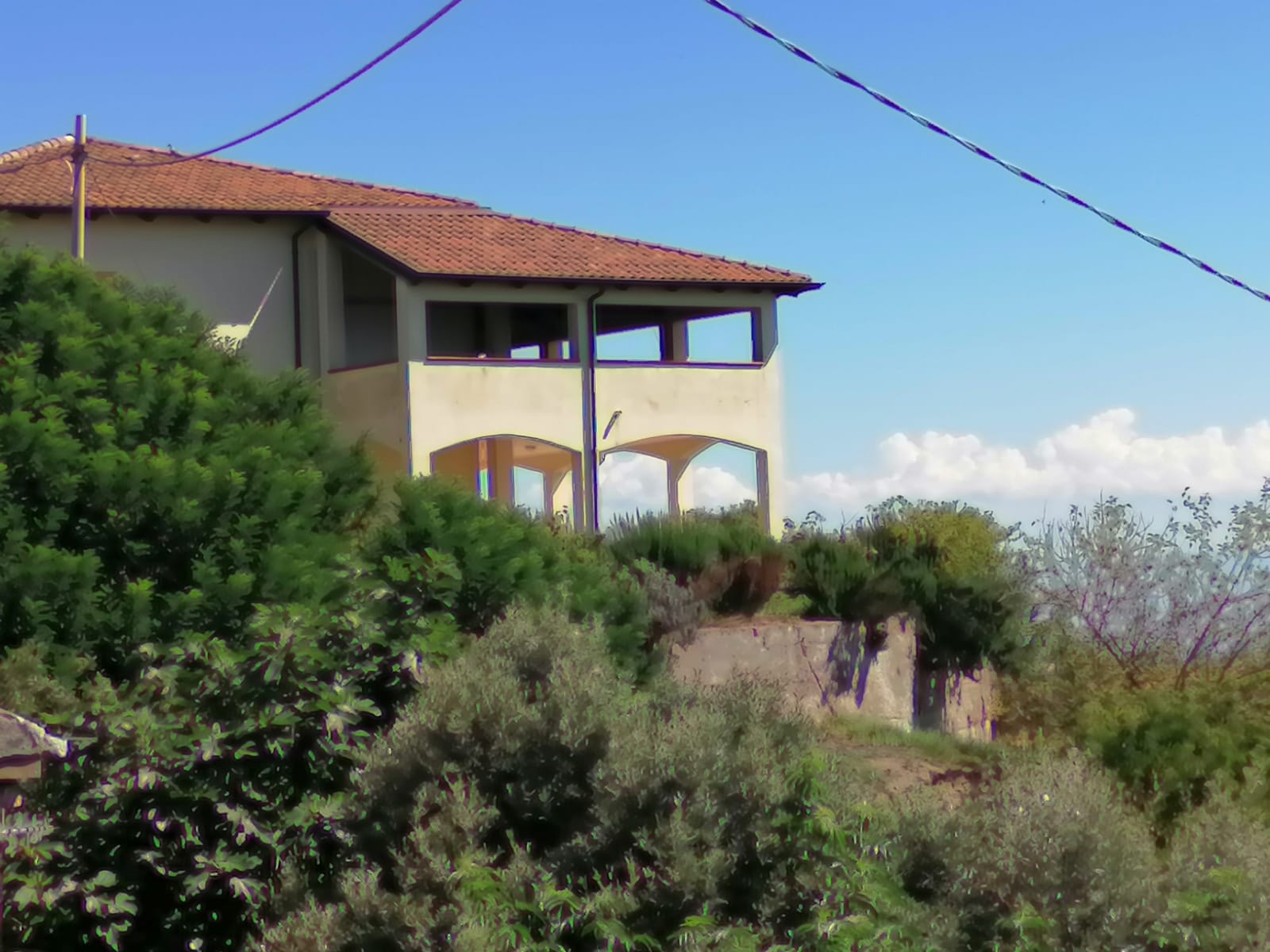 Villa mit Meerblick in Kalabrien