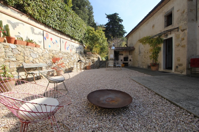 Schönes klassisches toskanisches Landhaus mit Meerblick in Bargecchia